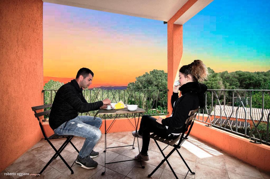 Balkón nebo terasa v ubytování Residenze L'Isola Surf House