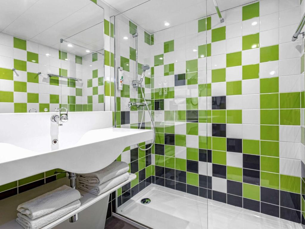 Koupelna v ubytování ibis Styles Avignon Sud