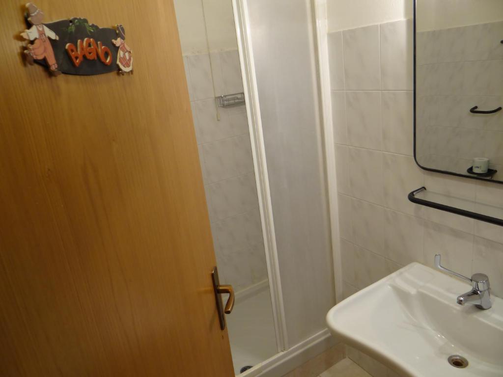 Koupelna v ubytování Hotel Amendola Fiera