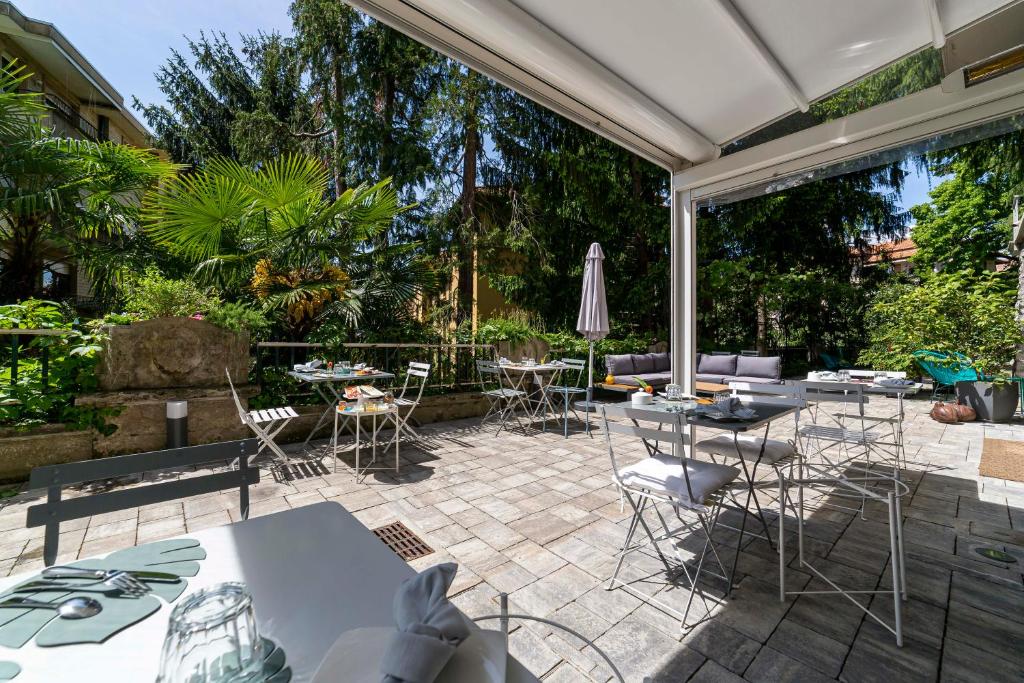 Zahrada ubytování Le Stanze del Lago Suites & Pool