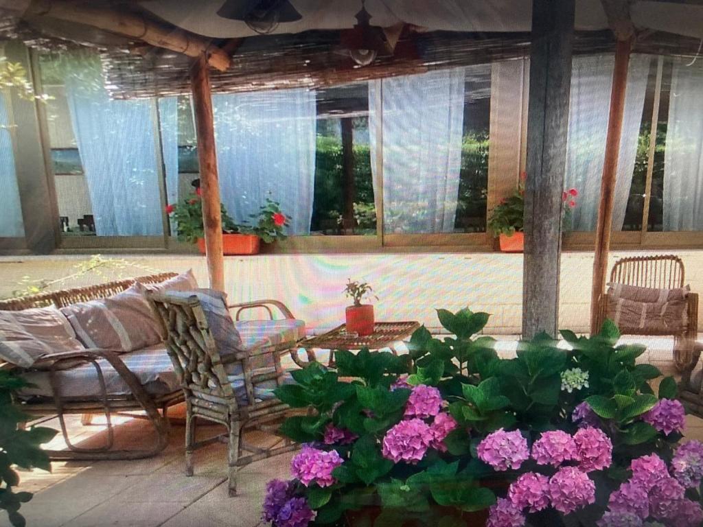 Posezení v ubytování HOTEL ISA
