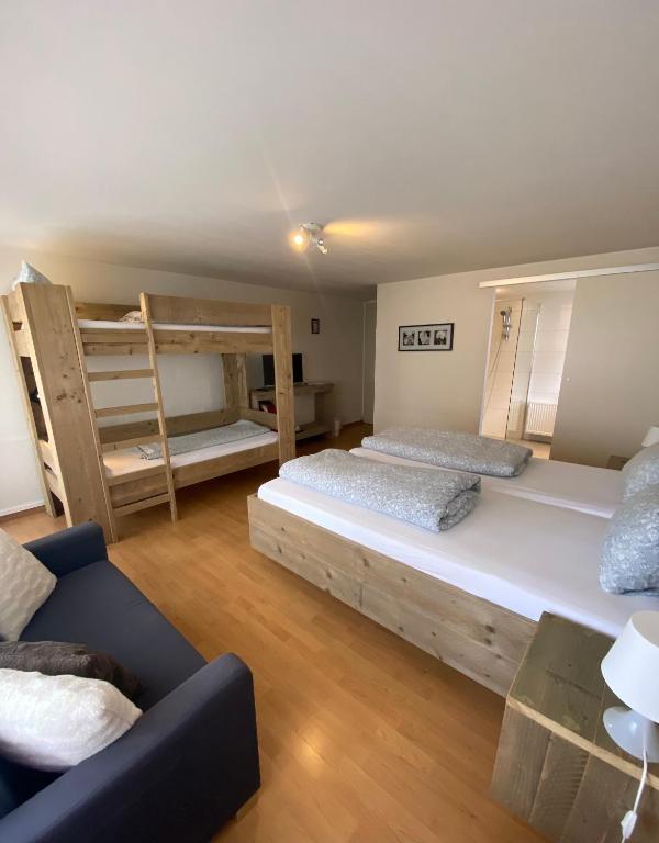 Postel nebo postele na pokoji v ubytování Hotel Twing