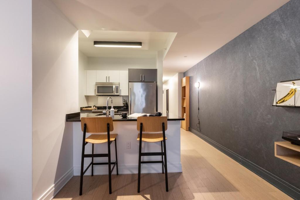 Kuchyň nebo kuchyňský kout v ubytování Mint House at 70 Pine