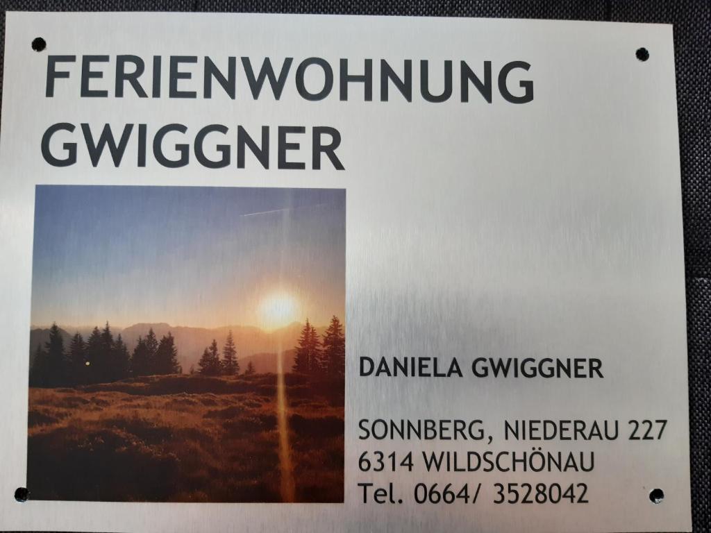 Ferienwohnung Gwiggner