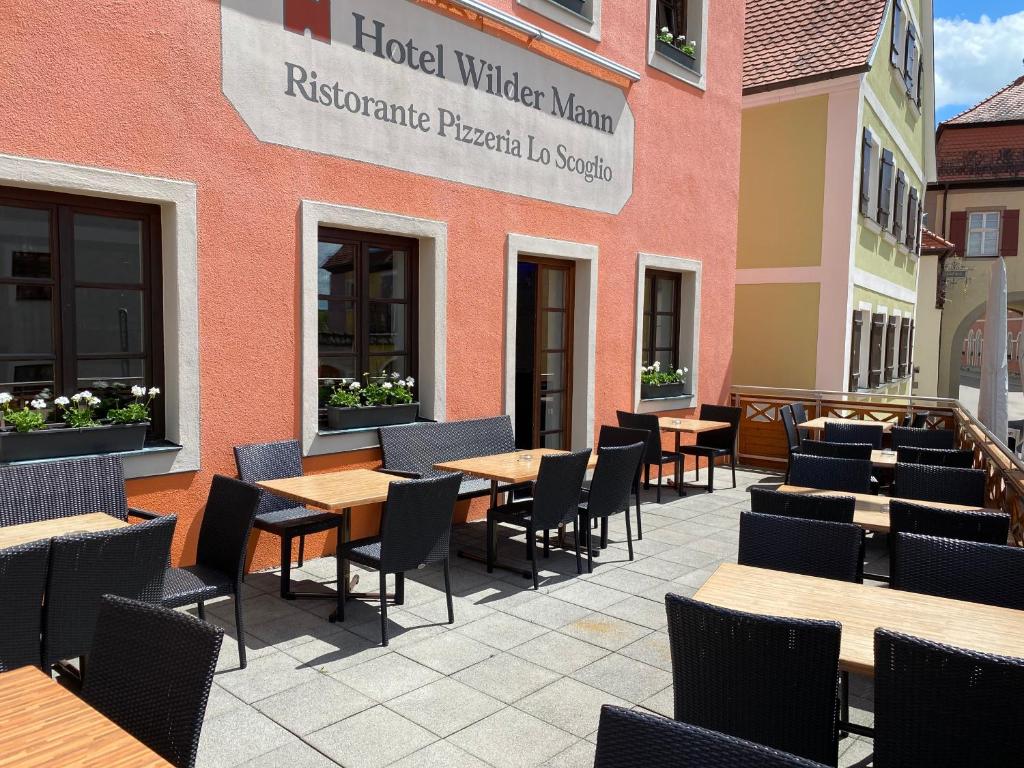 Restaurace v ubytování Hotel Wilder Mann