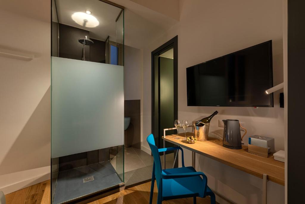 A kitchen or kitchenette at Giuditta in Trastevere