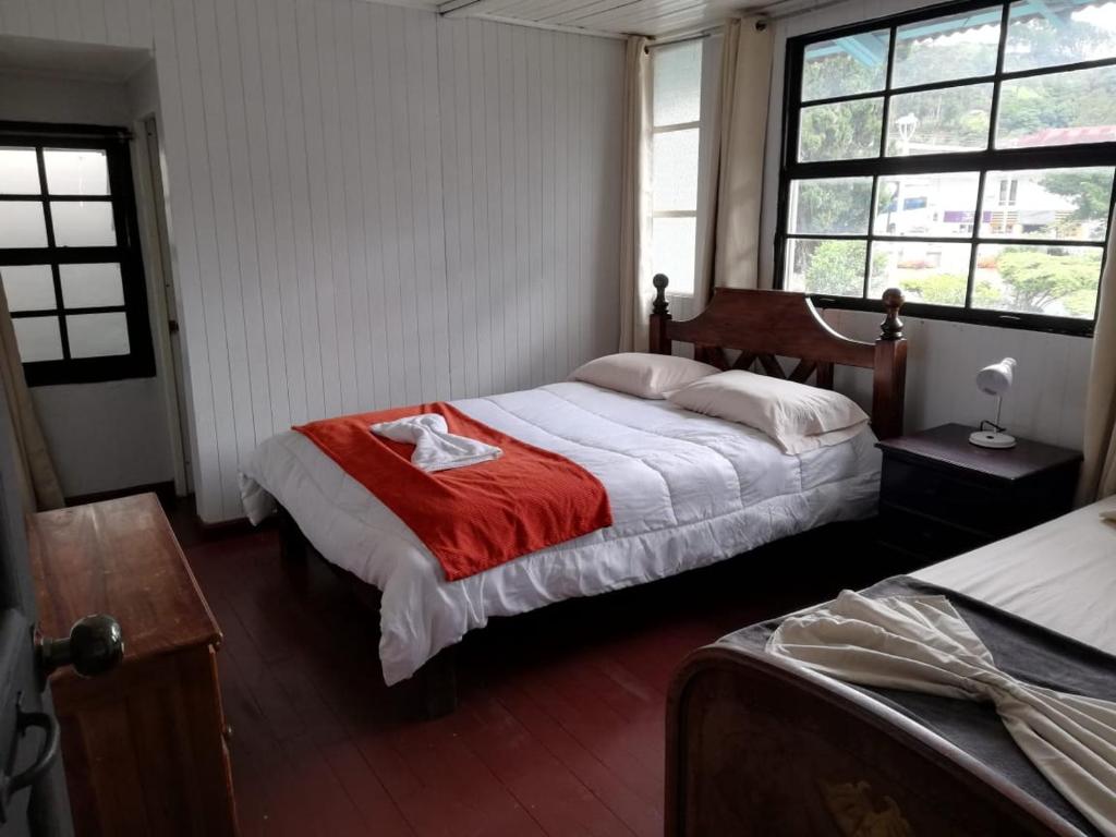 Postel nebo postele na pokoji v ubytování La Casa de Doña Cata
