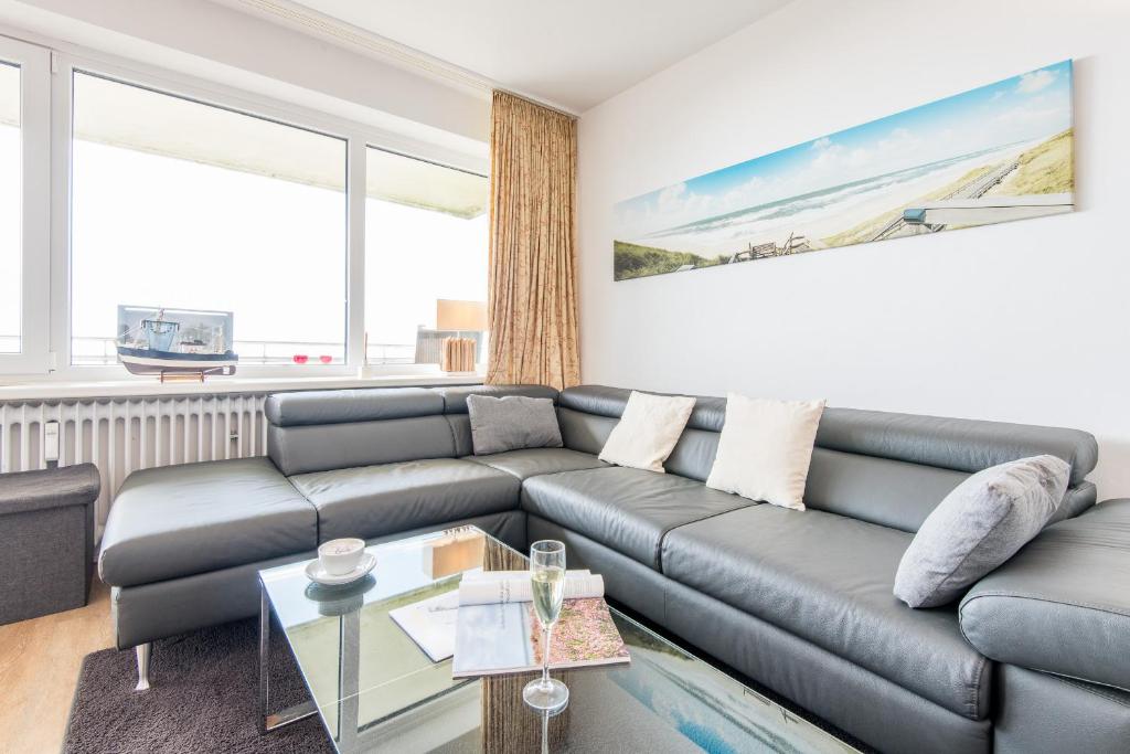 Dünenhof zum Kronprinzen Whg 98 - Appartement Avec Vue Sur La Mer