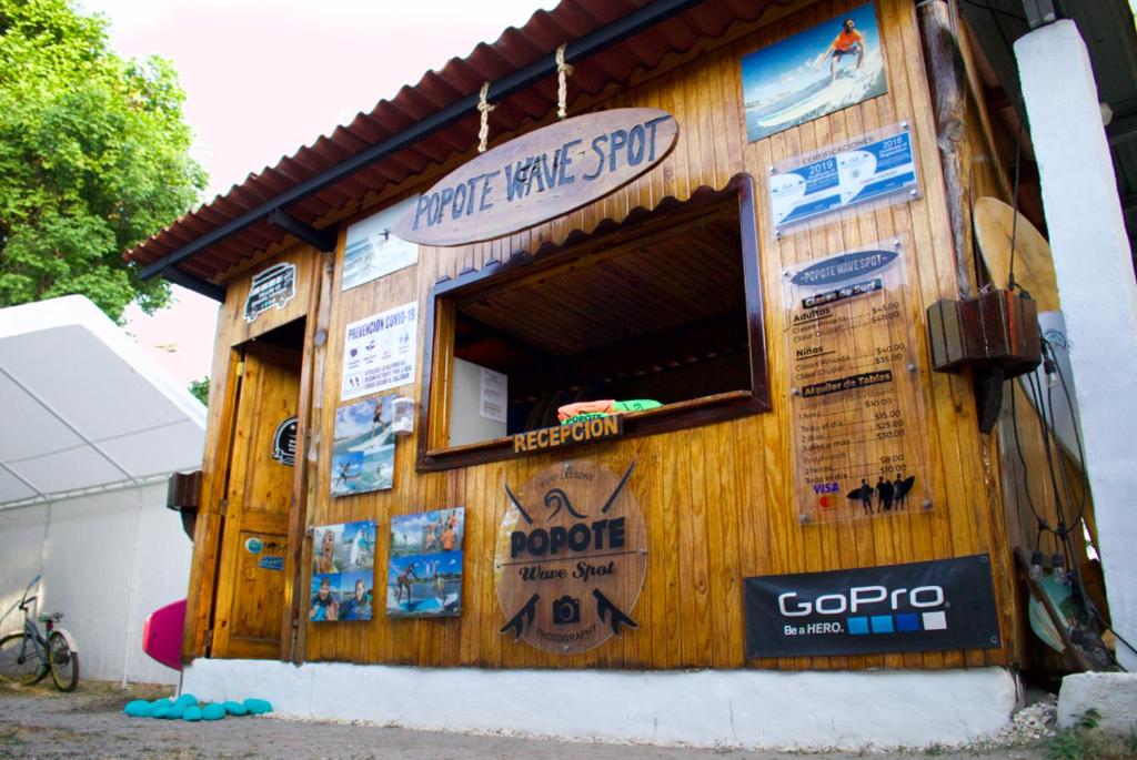 Hoone, kus hostel asub