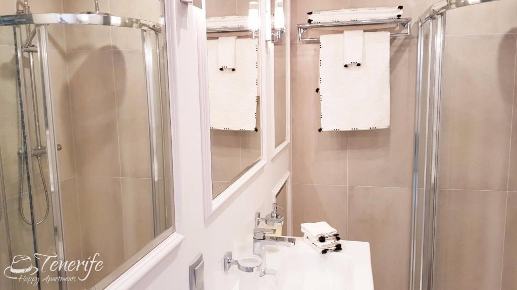 Kúpeľňa v ubytovaní Apartament Malibu Blue