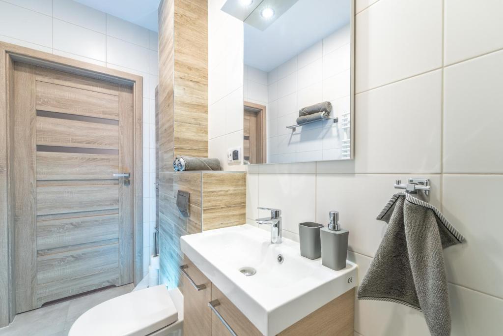 Kúpeľňa v ubytovaní Apartamenty Bunny Aparts