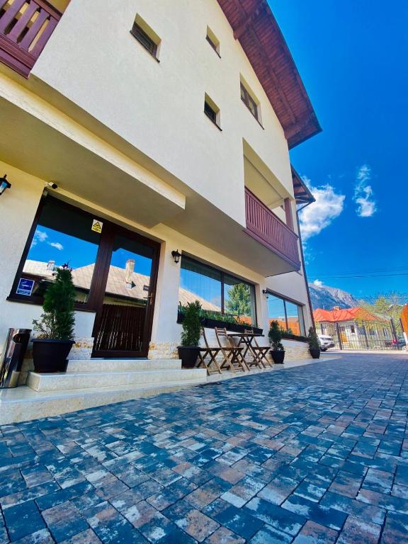Budova, kde se bed and breakfast nachází