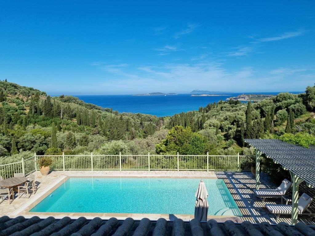 Příroda nedaleko vily