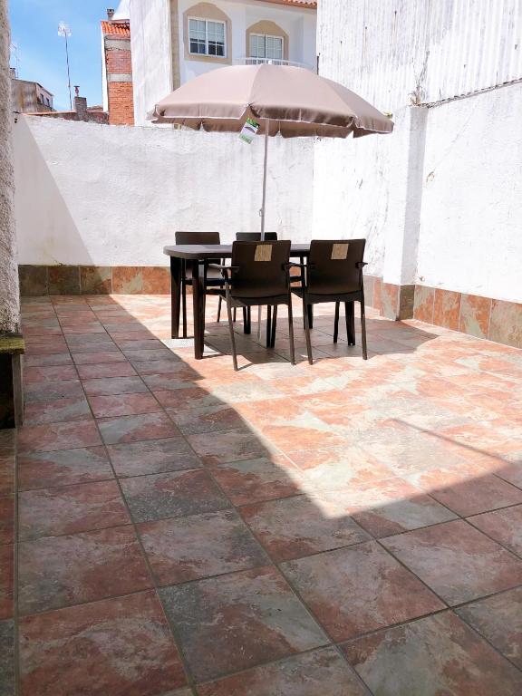 Patio nebo venkovní prostory v ubytování Piso céntrico en Portonovo
