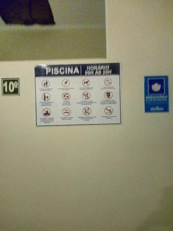  Flat 100 metros da praia