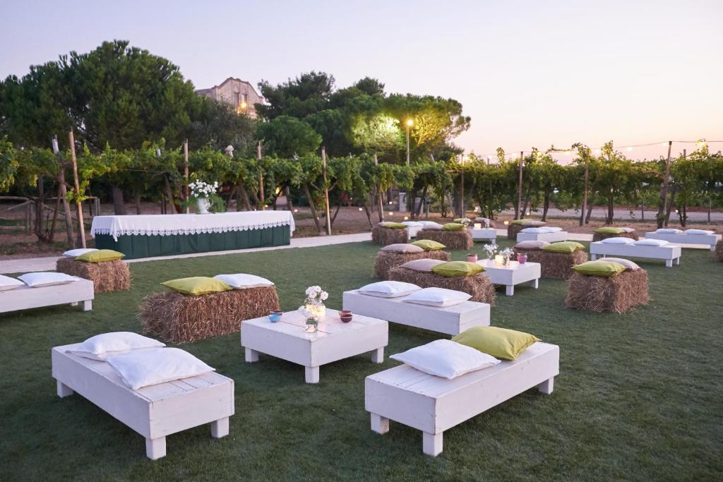 Zahrada ubytování Masseria Agrituristica Lama San Giorgio