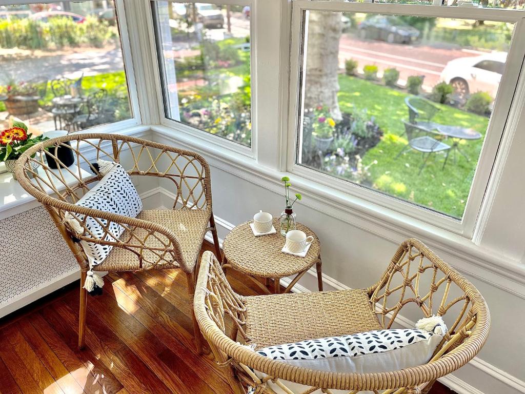 Balkón nebo terasa v ubytování Buttonwood Boutique Hotel