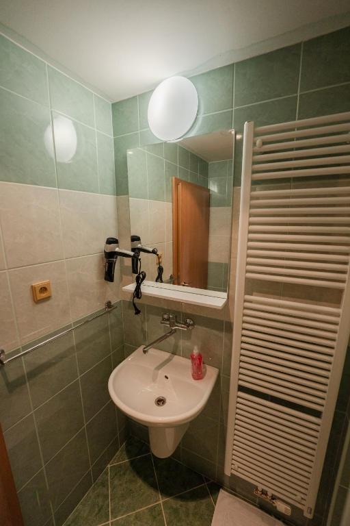 Koupelna v ubytování Pension V lukách
