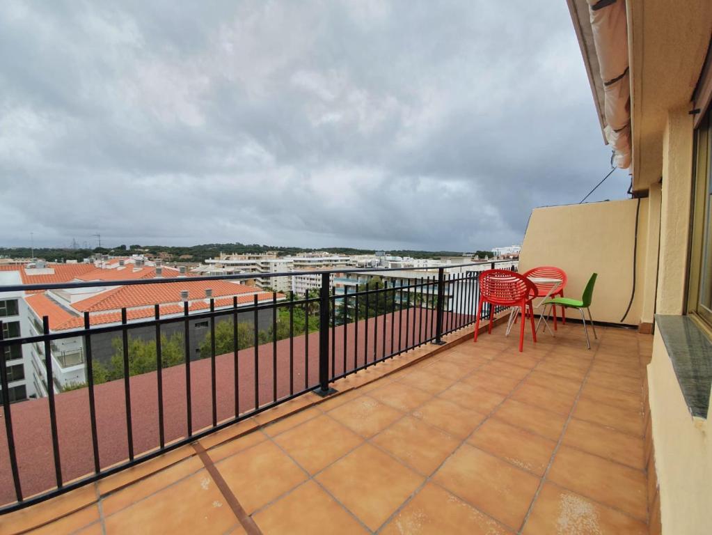 Balkón nebo terasa v ubytování Apartamento en Salou con las vistas al Port Aventura