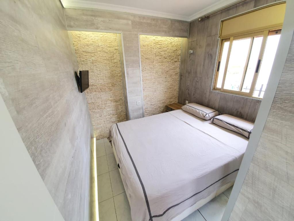 Postel nebo postele na pokoji v ubytování Apartamento en Salou con las vistas al Port Aventura