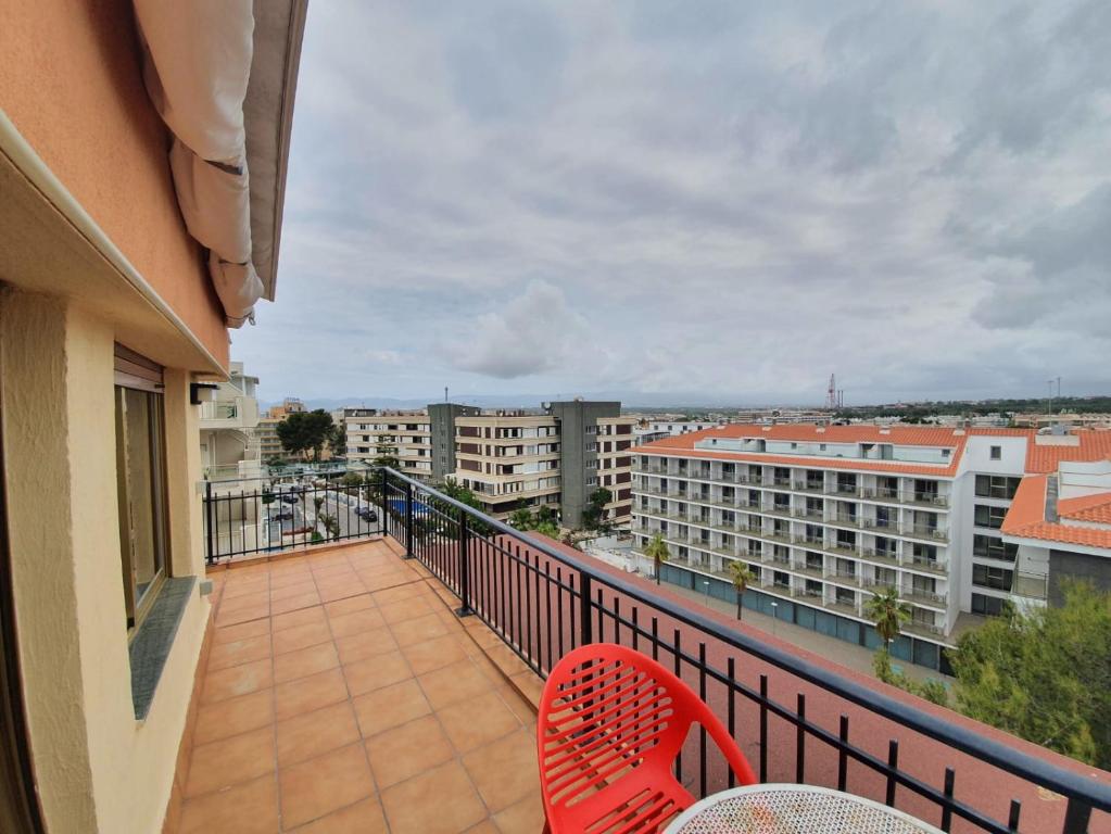 Balkón nebo terasa v ubytování Apartamento en Salou con las vistas al Port Aventura