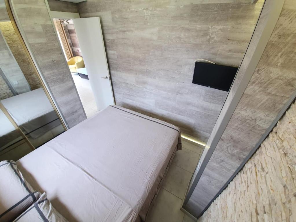 Postel nebo postele na pokoji v ubytování Apartamento en Salou con las vistas al Port Aventura
