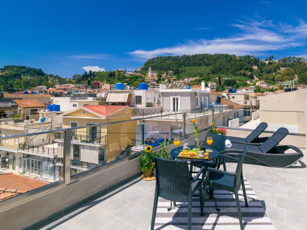 Balkón nebo terasa v ubytování Centro Studios & Apartments