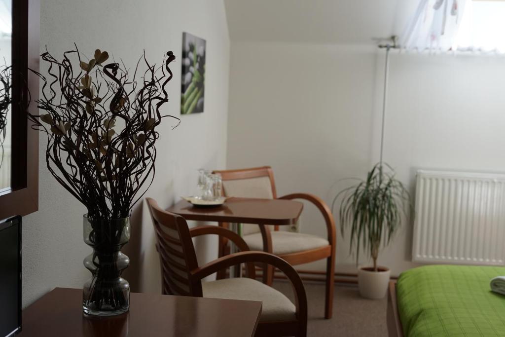 Posezení v ubytování Pivovarský Hotel