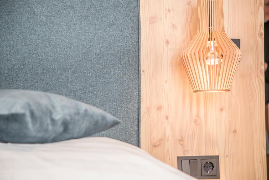 Postel nebo postele na pokoji v ubytování Haus Widmann