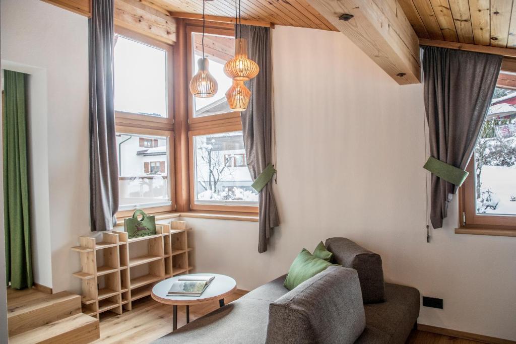 Posezení v ubytování Haus Widmann