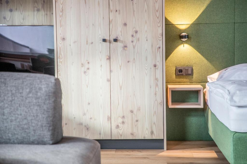 Postel nebo postele na pokoji v ubytování Haus Widmann
