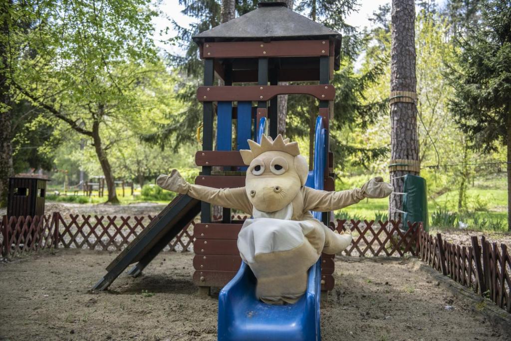 Herní místnost nebo prostor pro děti v ubytování Oxigén Family Hotel Noszvaj