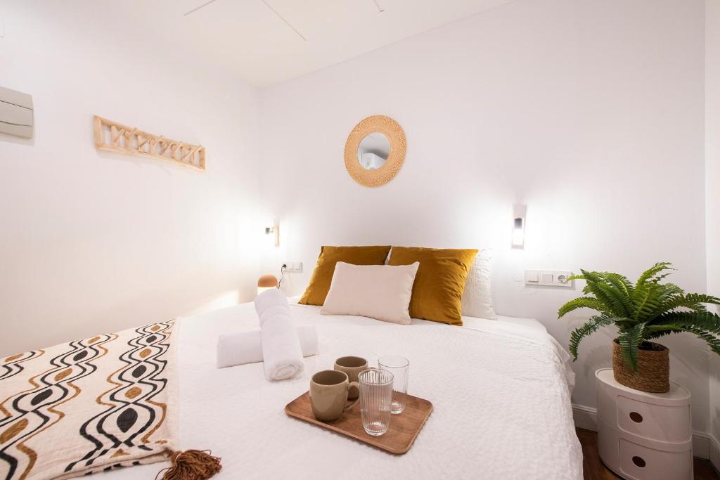 Posteľ alebo postele v izbe v ubytovaní Marisol - Self Check-In Guesthouse - Adults only