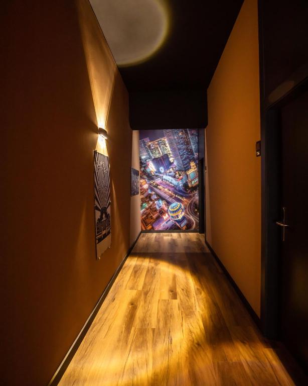 Postel nebo postele na pokoji v ubytování 24Seven Hotel Schwabach