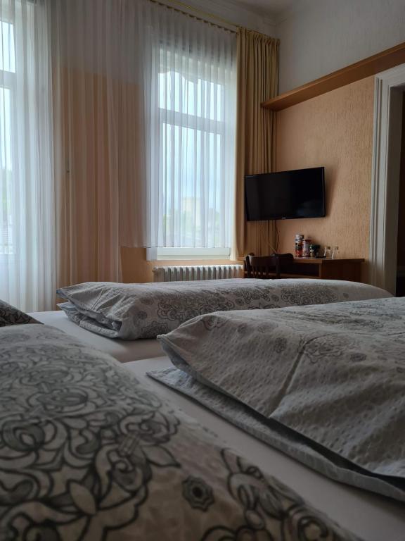Pension Kreihe im Harz - Habitación Cuádruple Con Terraza
