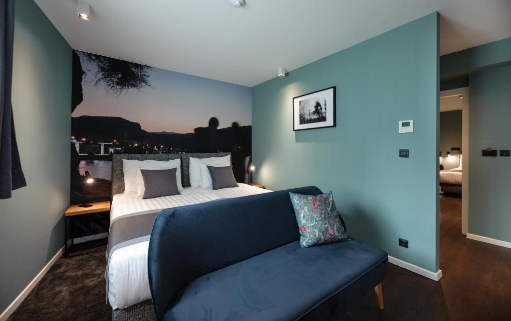Postel nebo postele na pokoji v ubytování Camera Hotel
