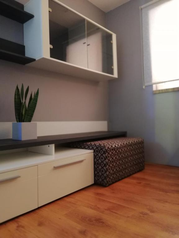 Kuchyň nebo kuchyňský kout v ubytování Nest