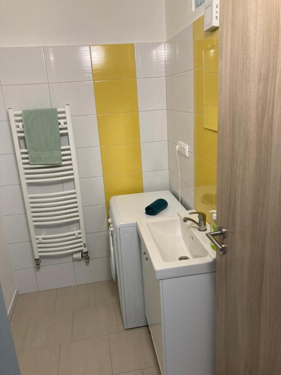 Koupelna v ubytování Apartmány V ráji