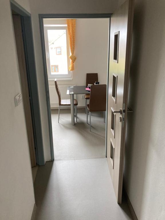 TV a/nebo společenská místnost v ubytování Apartmány V ráji