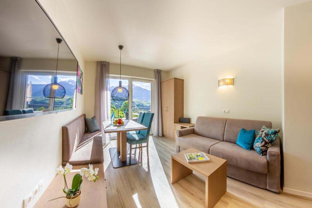 Część wypoczynkowa w obiekcie Apartments Lichtenberg
