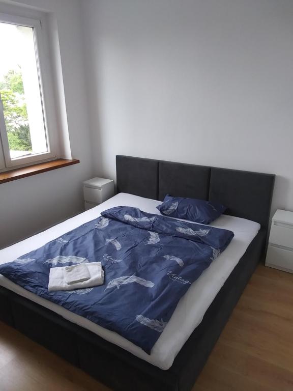 Posteľ alebo postele v izbe v ubytovaní Marshal Foch Apartment