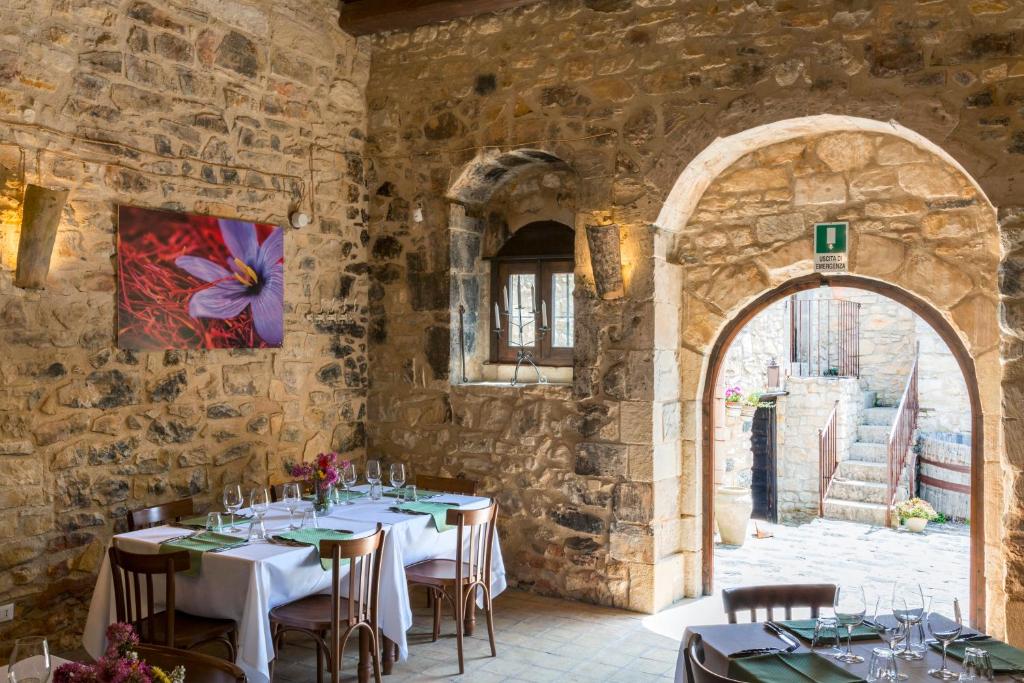 Restaurace v ubytování Masseria Fortificata Lo Zafferaneto