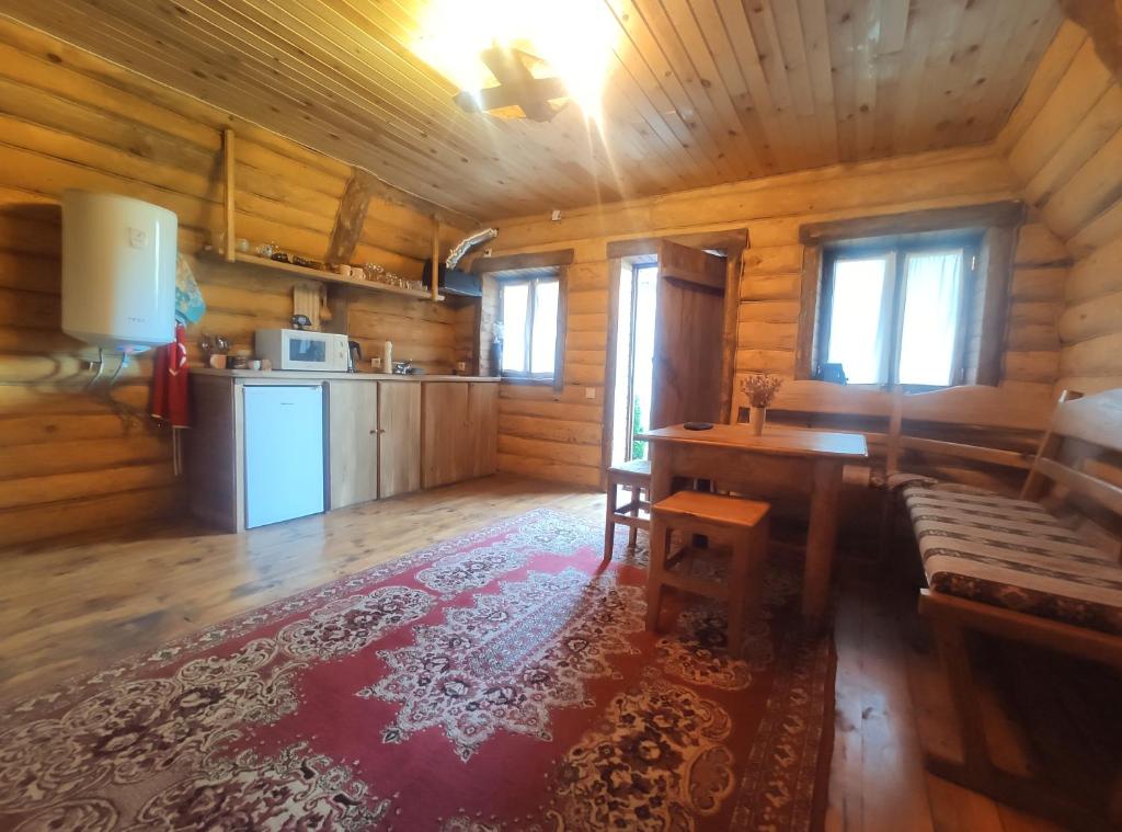 Kuchyň nebo kuchyňský kout v ubytování Old Dili