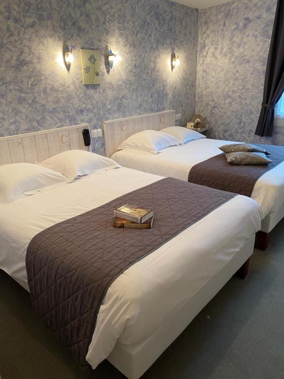 Logis Hôtel Auberge De L'ecole - Habitación Doble