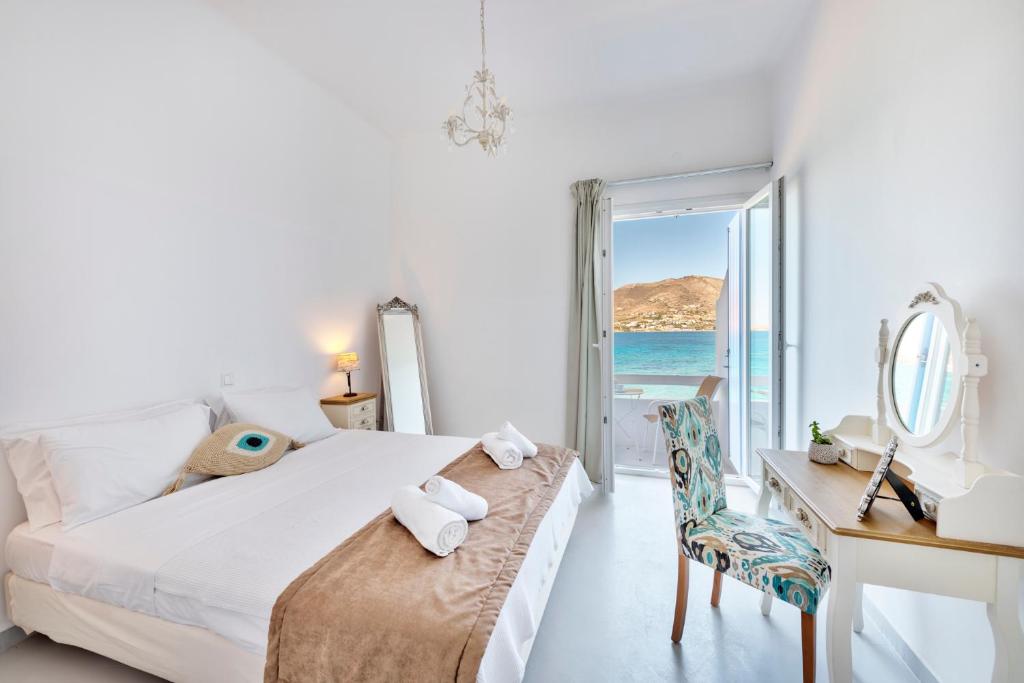 Postel nebo postele na pokoji v ubytování ''Di Mare'' Hotel & Suites