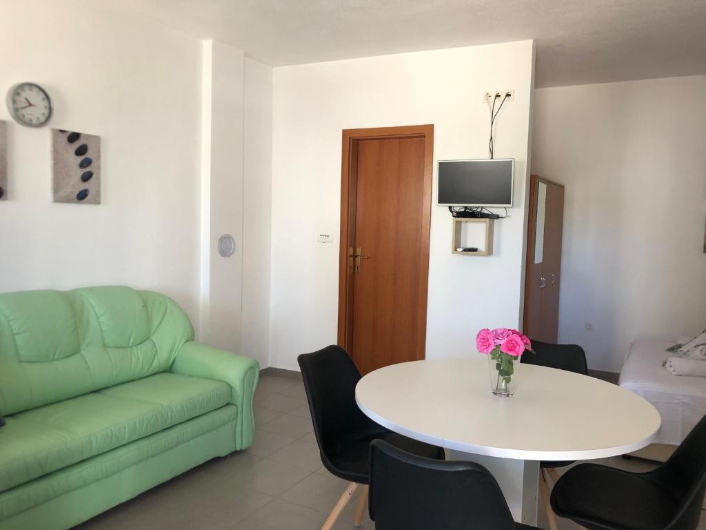 Posezení v ubytování Apartments Mira