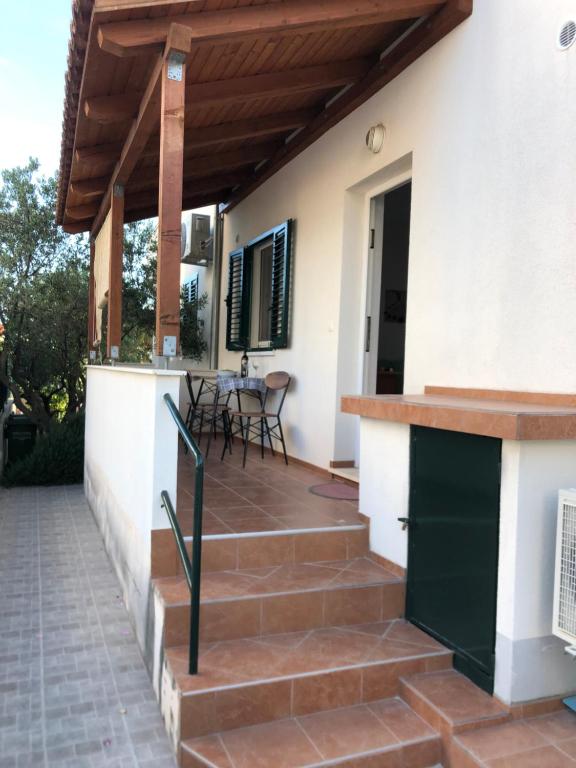 Balkón nebo terasa v ubytování Apartments Mira