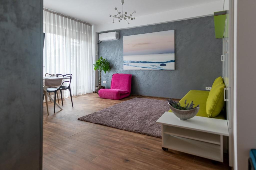 O zonă de relaxare la Chic Eva n