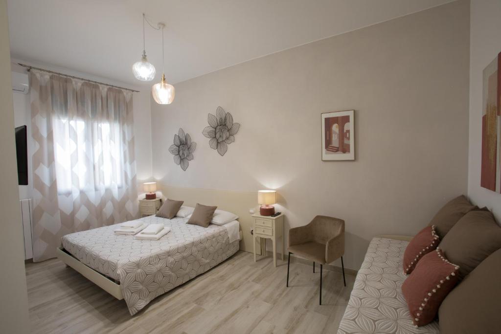 Postel nebo postele na pokoji v ubytování B&B Bella Vista