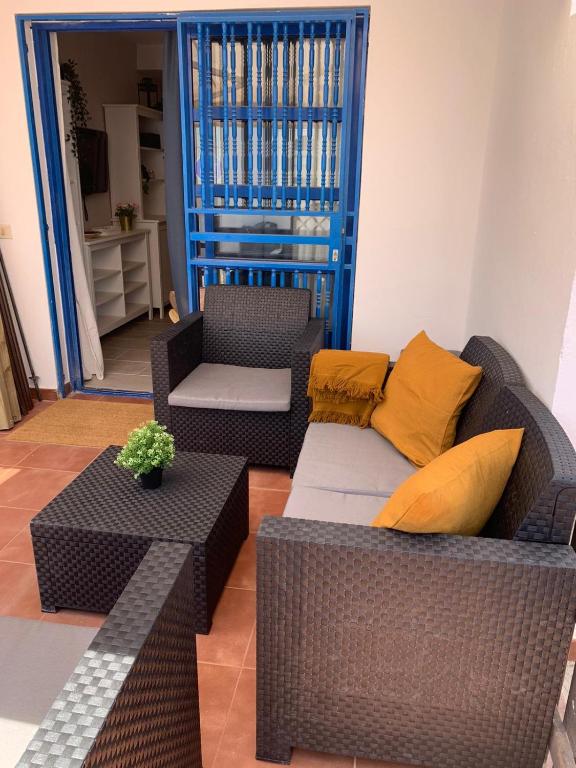 Część wypoczynkowa w obiekcie Bungalow Playmar Maspalomas